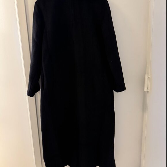 Reformation Asher Coat Black - Size XS - Picture 2 of 4